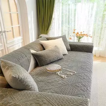 Нескользящее полотенце для дивана Г-образный защитный чехол для дивана Чехол для дивана Мягкий чехол для дивана Подушка для дивана в скандинавском стиле 70x70
