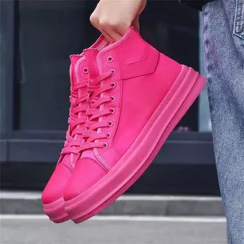 Нескользящие 38-45 мужские винтажные ботинки белые высокие кроссовки ботинки серебристые спортивные Beskete Sepatu Leisure Sapatenes Workout 36