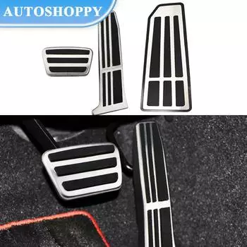 Нескользящие автомобильные педали, чехол на педаль газового тормоза для Toyota Camry 2018-2021 Avalon RAV4 2019-2021 для Lexus ES GS 2018-2021 Rest Pedal