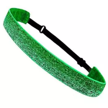 Нескользящие блестящие повязки на голову Блестящая спортивная повязка Новые блестящие резинки для волос Йога Спорт Color 2
