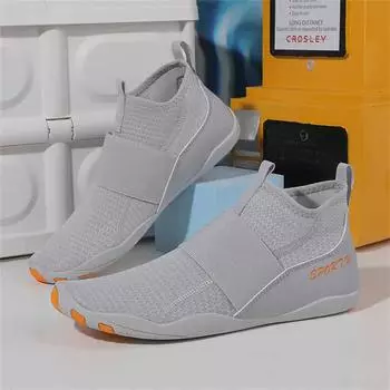 Нескользящие ботинки № 39 белого цвета с углом наклона, высокие женские кроссовки, повседневная обувь, спортивная лидирующая портативная обувь от известных брендов, теннис 35