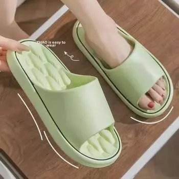 Нескользящие домашние тапочки унисекс: Мягкий, удобный и идеально подходит для любого сезона. 36-37 (recommended 35-36)