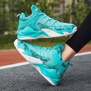 Нескользящие, износостойкие, дышащие, удобные баскетбольные кроссовки большого размера, спортивная обувь для отдыха на открытом воздухе, обувь для пар 36