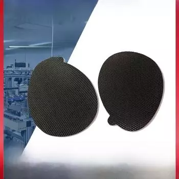 Нескользящие износостойкие накладки на подошву для высоких каблуков с шумопоглощающей защитной пленкой Universal чёрный