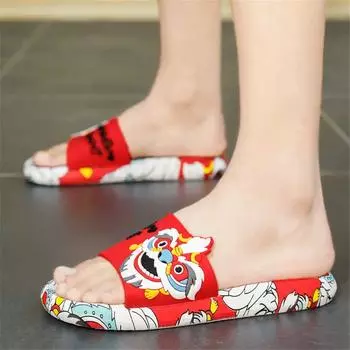 Нескользящие мужские сандалии большого размера для моря, роскошные брендовые туфли для мужчин, фирменные тапочки, кроссовки, спортивные, Basctt Styling Krasofka 36