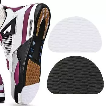 Нескользящие накладки на подошву обуви, самоклеящиеся защитные накладки на подошву обуви, коврик для передней части стопы из ЭВА, накладки на высокие каблуки для мужчин и женщин белый