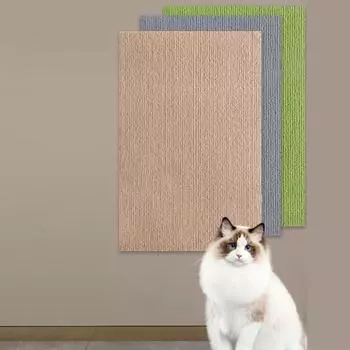 Нескользящие наклейки от царапания кошек, самоклеящиеся коврики для защиты мебели от кошек S темно серый