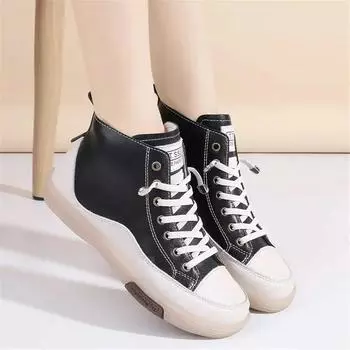 Нескользящие нескользящие женские туфли Роскошные женские синие кроссовки с высоким верхом Спортивные туфли с пирогом В тренде Что 35