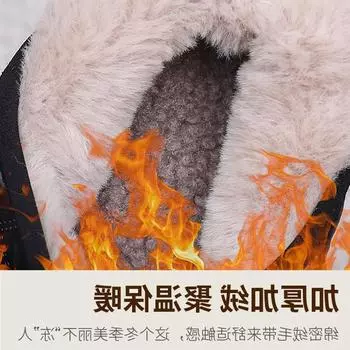 Нескользящие новые зимние ботинки для мамы, утолщенные теплые хлопковые ботинки, женские однопедальные старые пекинские хлопковые ботинки, бархатные с плоской подошвой, модные 35