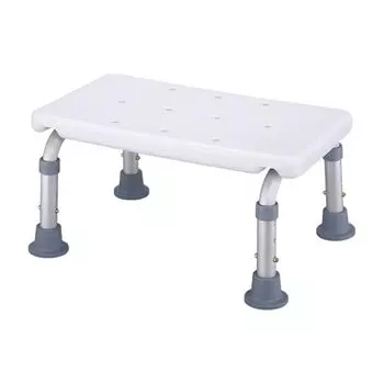 Нескользящие ножки Табурет для ванной Дренажные отверстия Сиденья для душа Устойчивый Стул для ванны Туалет Bathroom Stool