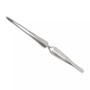 Нескользящие пинцеты из нержавеющей стали с перекрестным замком, пинцет обратного действия, экономящие усилия, инструменты для обслуживания серебряный