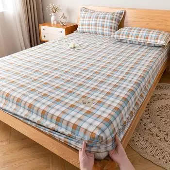 Нескользящие простыни с дышащими наматрасниками для спальни (Без наволочки) 90*200cm