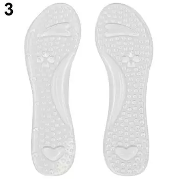 Нескользящие сандалии на высоком каблуке с силиконовыми гелевыми подушечками на своде стопы