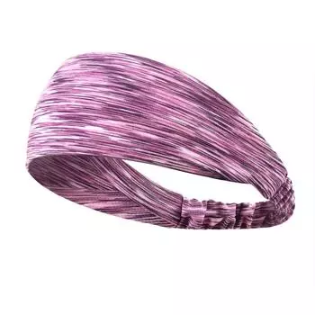 Нескользящие широкие повязки для волос, эластичная повязка на повязку, аксессуары для волос для фитнеса, спортивные повязки на голову для йоги 06