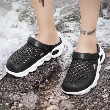 Нескользящие тапочки с ремешками, мужские сандалии для водных видов спорта, мужская обувь для активного отдыха, кроссовки, спортивные высокотехнологичные бренды, прямые поставки 40