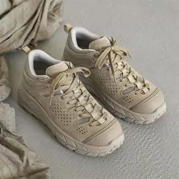 Нескользящие туфли Dude Shoes на платформе для отдыха на открытом воздухе, желтые, корейская версия, ретро-обувь для альпинизма, повседневная мужская спортивная обувь 38 хаки