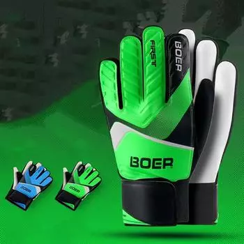 Нескользящие вратарские перчатки для взрослых и детей, защита пальцев, профессиональные утолщенные футбольные спортивные футбольные вратарские перчатки Child 5