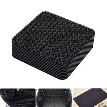 Нескользящие захваты для ковриков и ковриков предотвращают скольжение и скольжение ковриков и ковриков, 10 упаковок домашнего ковра, автомобильного коврика