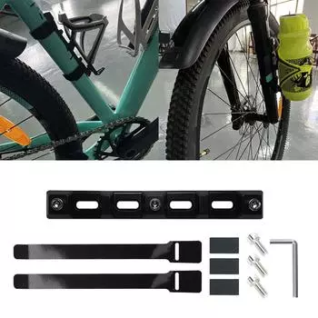 Нескользящий адаптер для флягодержателя для велосипеда, монтажная база из алюминиевого сплава, легкий адаптер для держателя чайника для шоссейного велосипеда, простая установка