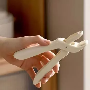 Нескользящий антиожоговый зажим Новые щипцы для мисок для еды Силиконовый антиожоговый держатель Gripper Прочный кухонный зажим для мисок onesize