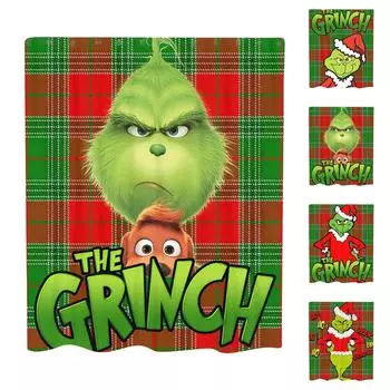 Нескользящий комплект для унитаза из полиэстера, коврик для ванной, занавеска для душа One Size