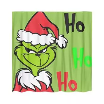 Нескользящий комплект для унитаза из полиэстера, коврик для ванной, занавеска для душа