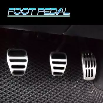 Нескользящий комплект накладок на педаль газового тормоза AT MT для Nissan Qashqai J11 X-trail T32 Rogue Sport для Renault Kadjar Koleos QM6