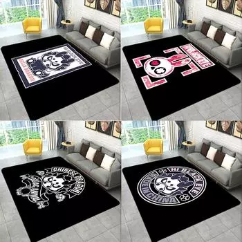 Нескользящий ковер с черными глазами, коврик для кухонной двери, коврик для двери крыльца, коврик для балконной двери, коврик для ванной комнаты 100x150cm