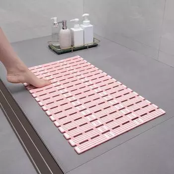 Нескользящий коврик для душа для ванной комнаты, массажный коврик для ног, быстросохнущий, пригодный для машинной стирки, 68*40 см, коврик для ванны 40cm хаки
