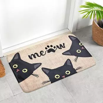 Нескользящий коврик для ванной, впитывающий быстросохнущий коврик, можно стирать в стиральной машине, коврик для входной двери в гостиную и спальню, коврик для пола на кухне 400MMx600MM