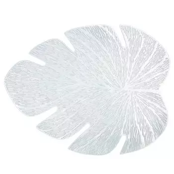 Нескользящий маслостойкий теплоизоляционный коврик с дизайном бананового листа, роскошный легкий кухонный ужин, бытовые принадлежности розовый