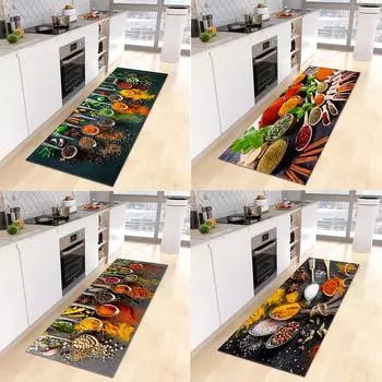 Нескользящий напольный коврик для гостиной, спальни, балкона, ванной, коридора, двери, кухонный коврик, бытовой дверной коврик 50x80cm