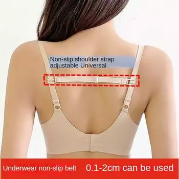 Нескользящий плечевой ремень Бюстгальтер с пряжкой Нескользящий плечевой ремень Magic Invisible Нескользящий плечевой ремень Нескользящий плечевой ремень Противоскользящий плечевой ремень