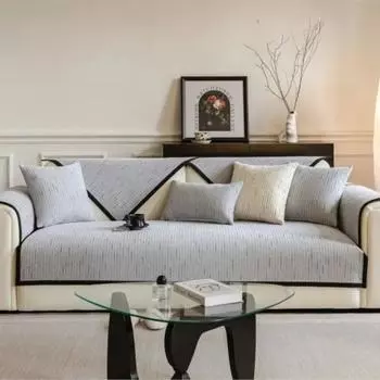 Нескользящий подлокотник для гостиной, спинка, диванная подушка, коврик, универсальный чехол для дивана из синели, роскошный чехол для дивана, чехлы для диванов 70X70cm 1pc