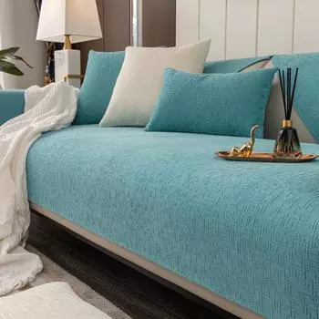 Нескользящий противогрязный чехол для дивана, коврик для собаки, подушка, съемный универсальный размер, угловое полотенце для дивана, секционное полотенце для дивана, 1 шт. 30x50cm pillowcase грязно-белый