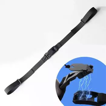 Нескользящий рюкзак нагрудная сумка ремень регулируемая пряжка зажим ремни для кемпинга походная сумка фиксированный ремень уличные аксессуары 2cm чёрный