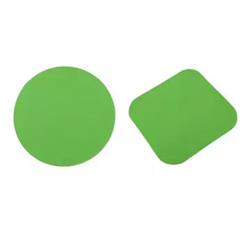 Нескользящий силиконовый коврик для банок - многофункциональная накладка для открывания бутылок для слабых рук Водонепроницаемый ручной открывалка для банок Кухонный гаджет One Size зелёный