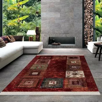 Нескользящий тканый напольный ковер и дорожка с цифровой печатью