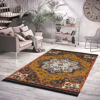 Нескользящий тканый напольный ковер и дорожка с цифровой печатью