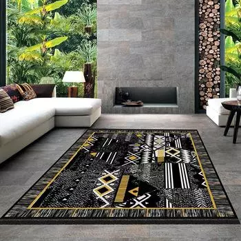 Нескользящий тканый напольный ковер и дорожка с цифровой печатью