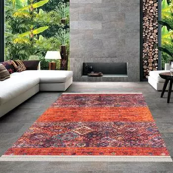 Нескользящий тканый напольный ковер и дорожка с цифровой печатью