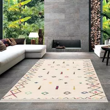 Нескользящий тканый напольный ковер и дорожка с цифровой печатью