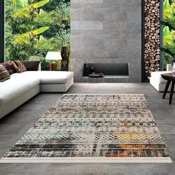 Нескользящий тканый напольный ковер и дорожка с цифровой печатью