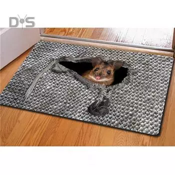 Нескользящий водопоглощающий коврик для двери ковер декор пола