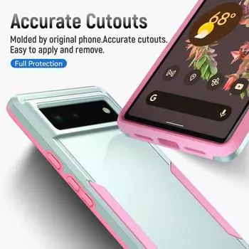 Нескользящий защитный чехол для Google Pixel 8 Pro Pixel8 Pixel7 Pixel 7A 6A 6 7 Pro Pixel6A Pixel7a Pixel6, чехол для мобильного телефона for Pixel 7A чёрный