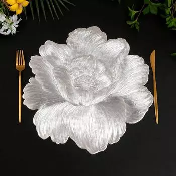 Нескользящий Золоченый Настольный Коврик Подставки под Чашки Лотоса Элегантные Обеденные Салфетки Для Вечеринки