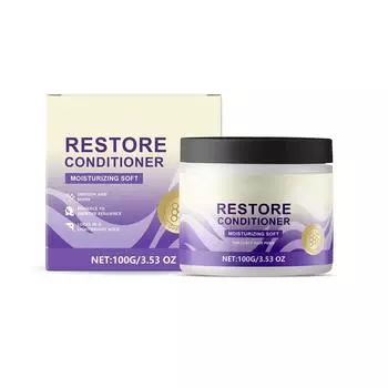 Несмываемая маска для вьющихся волос Build Curl Mask Natural Curl Hair Nourishing Frizz Build Glossy Styling Cream One Size