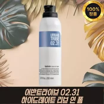 Несмываемая пенка для волос Urban Tribe Hydrate, 200 мл, 1 шт.