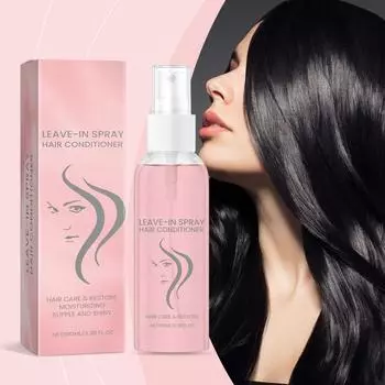 Несмываемый мягкий и спрей Несмываемый питательный кондиционер Мягкий и гладкий спрей для ухода за волосами One Size