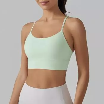 Nessaj Beauty Back Йога Бюстгальтер Модное спортивное нижнее белье Жилет для бега и фитнеса S